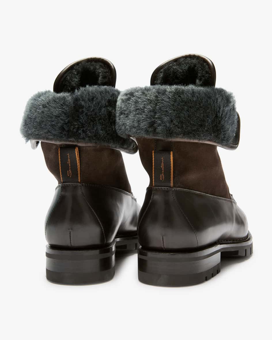 Santoni Rayman Schnürboots 50% Rabatt mit kostenlosem Versand
