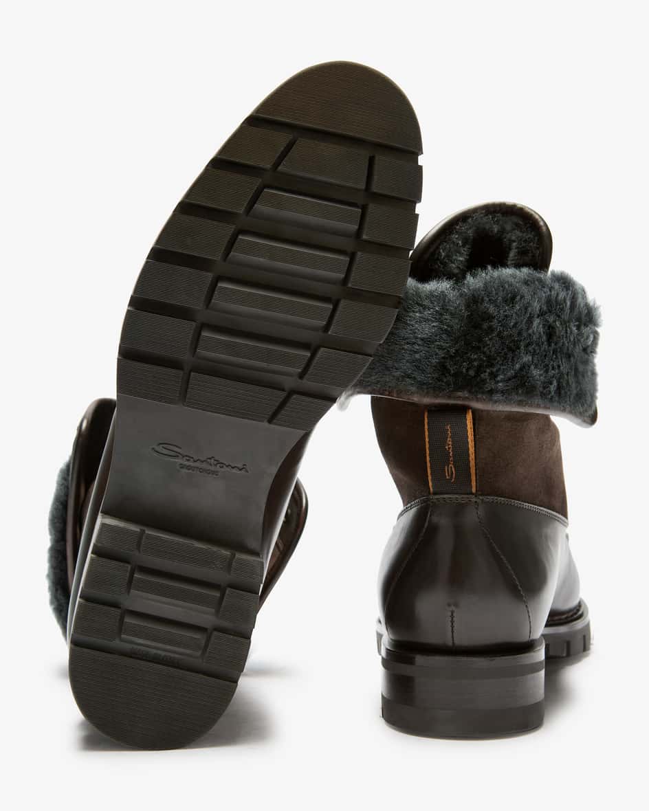 Santoni Rayman Schnürboots 50% Rabatt mit kostenlosem Versand