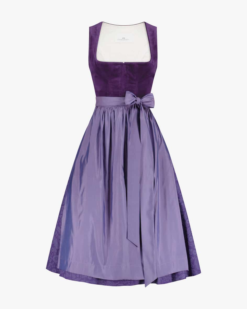 LODENFREY Midi-Wiesndirndl mit Schürze