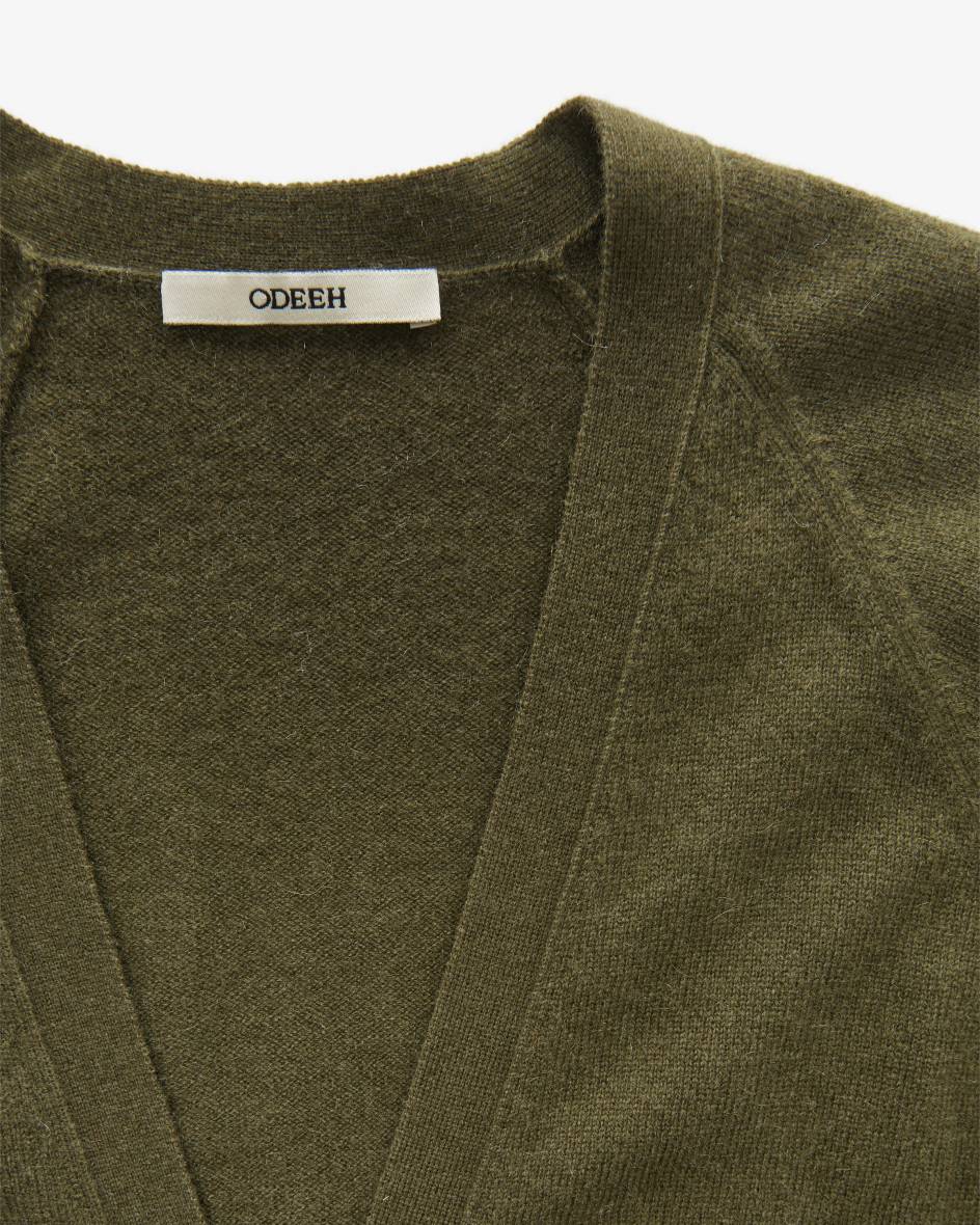 Odeeh Cashmere-Strickjacke Sonderangebot der Fabrik