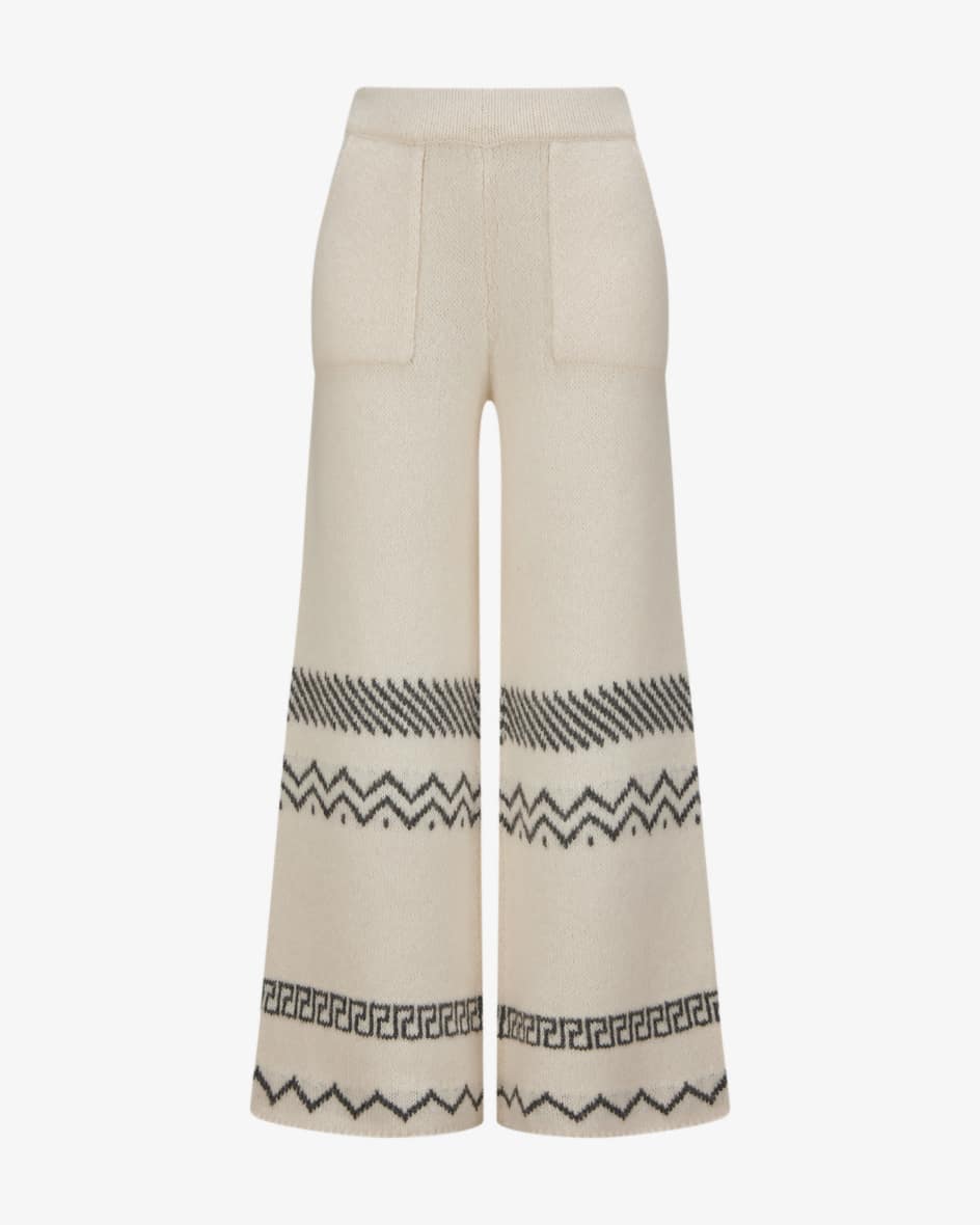 Lu Ren Gstaad Cashmere-Strickhose