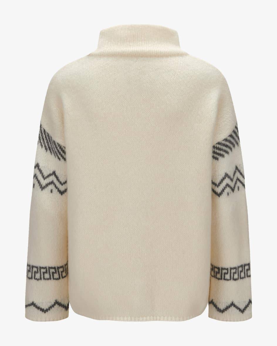 Lu Ren x ELLE Cashmere-Seiden-Pullover Speichern exportieren
