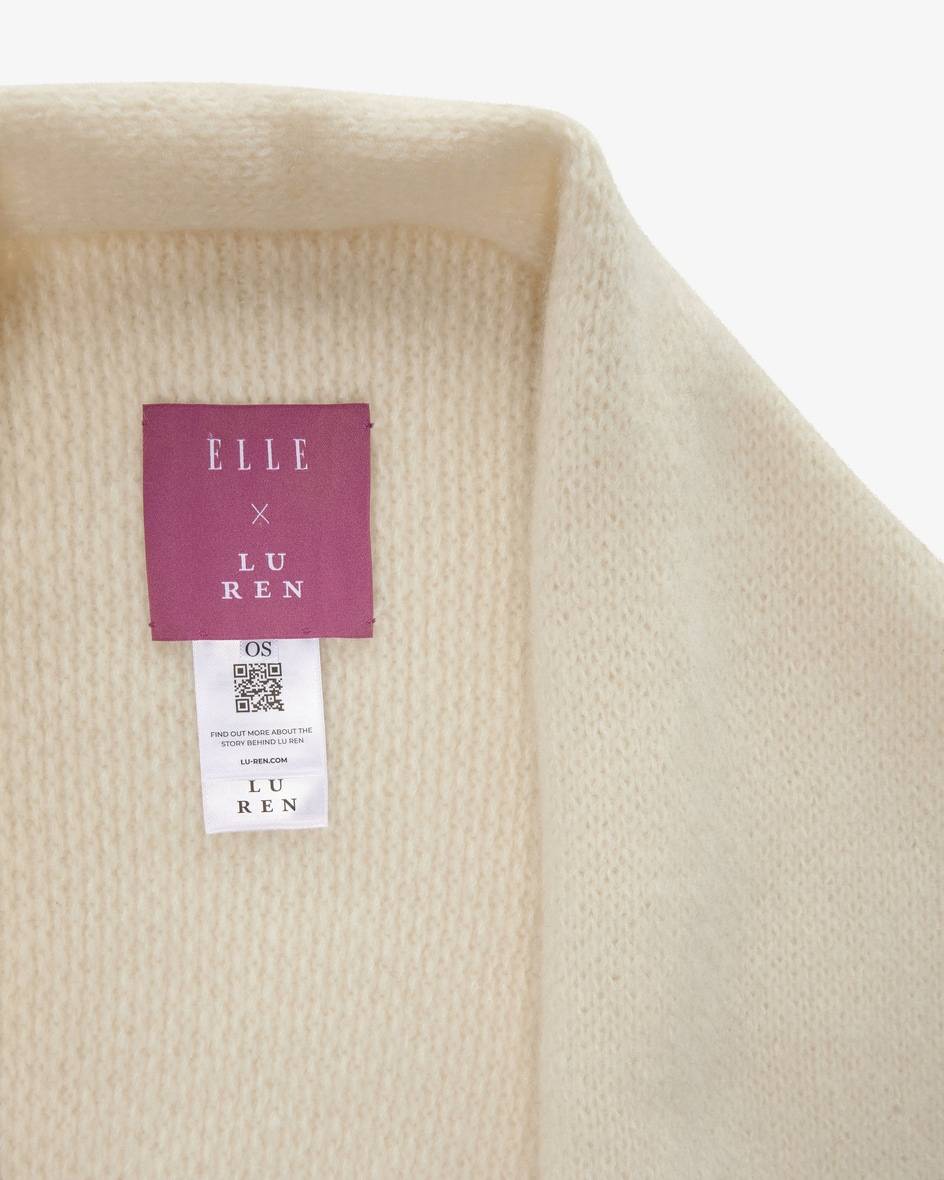 Lu Ren x ELLE Cashmere-Seiden-Cape Black Friday Preise