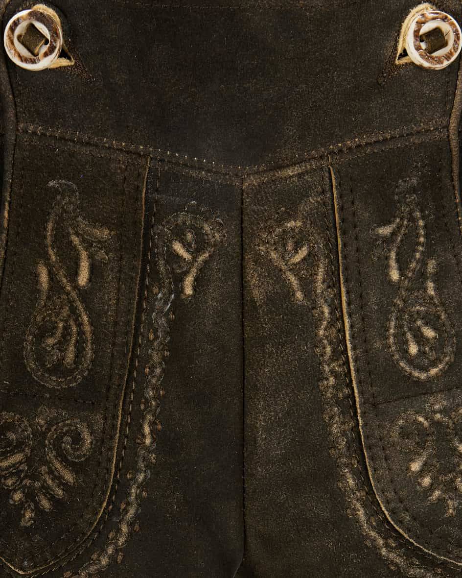 Meindl Kaiser August Lederhose aus Hirschleder Online Outlet