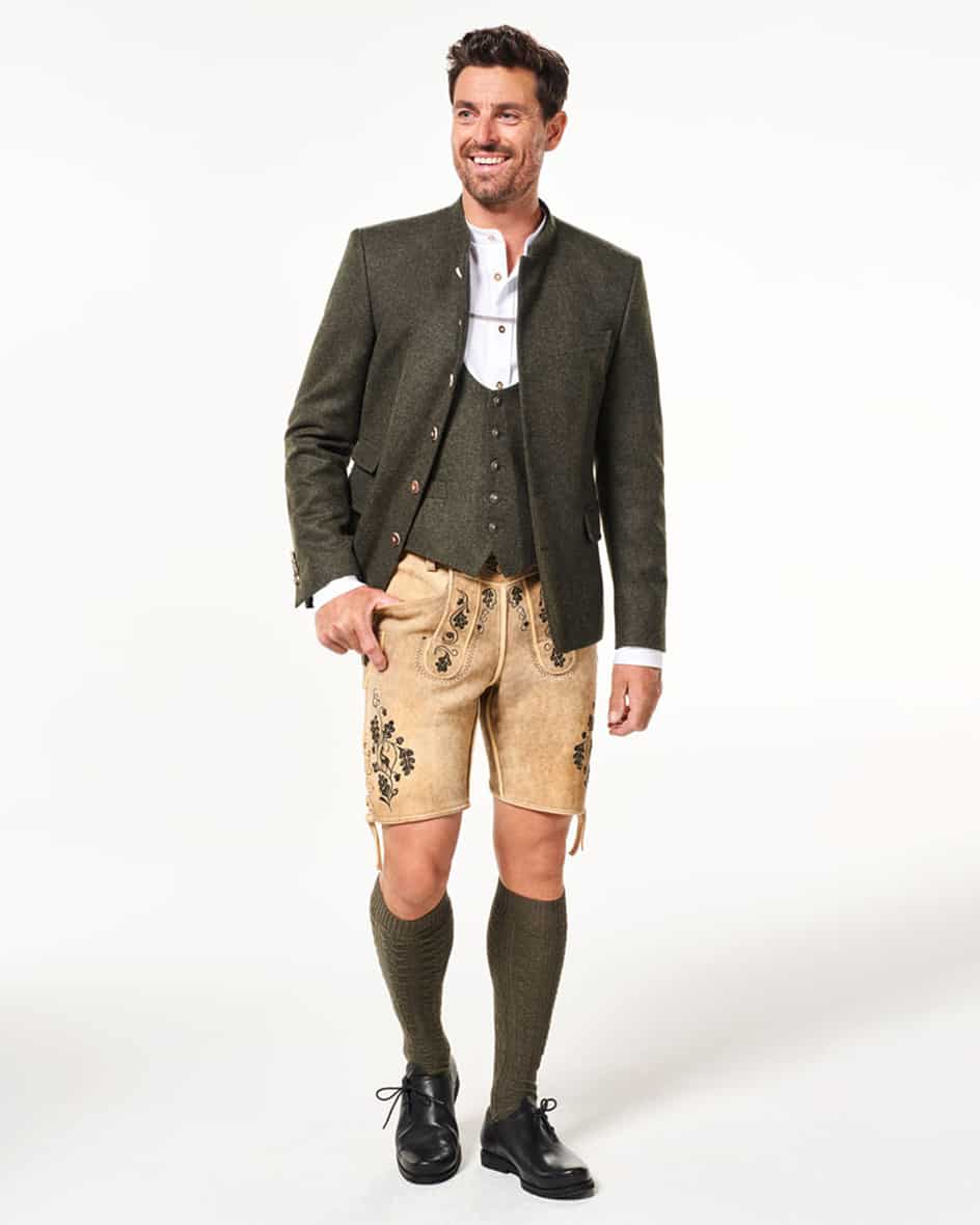Meindl Herzog Max Urform Lederhose aus Hirschleder Zeitbegrenzte Promotion
