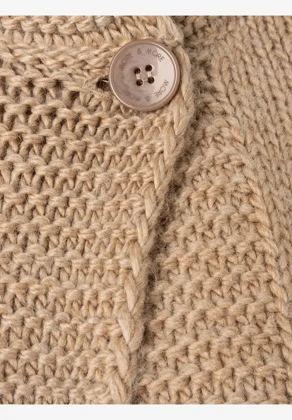 More & More Cardigan, camel, Herbst-Kollektion zollfrei