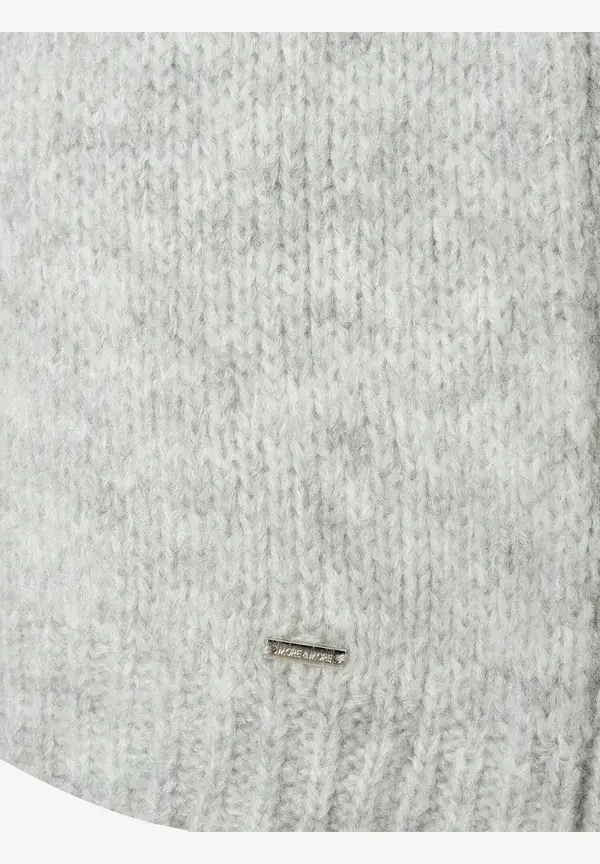 More & More Cardigan, grau melange, Herbst-Kollektion 2025
