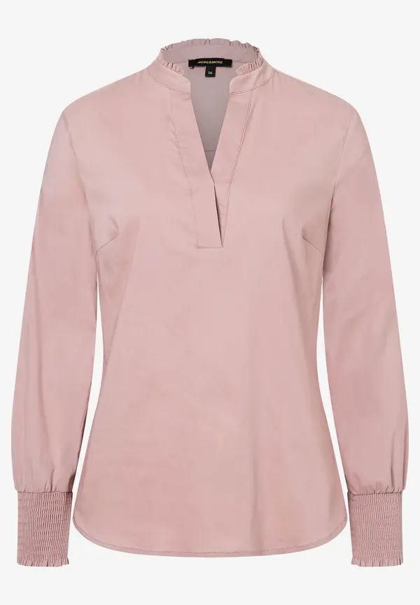 More & More Baumwoll/Stretch Bluse, rosa, Herbst-Kollektion Angebote