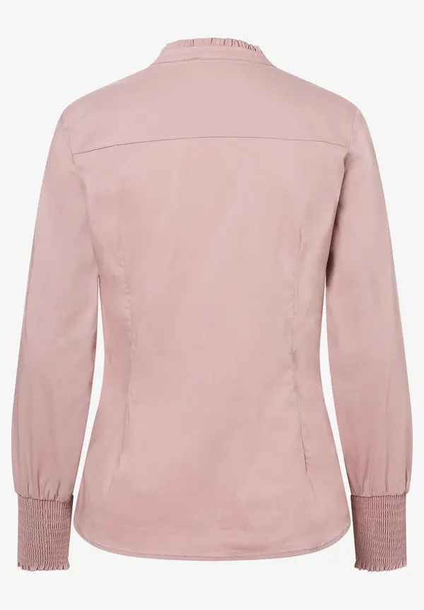 More & More Baumwoll/Stretch Bluse, rosa, Herbst-Kollektion Angebote