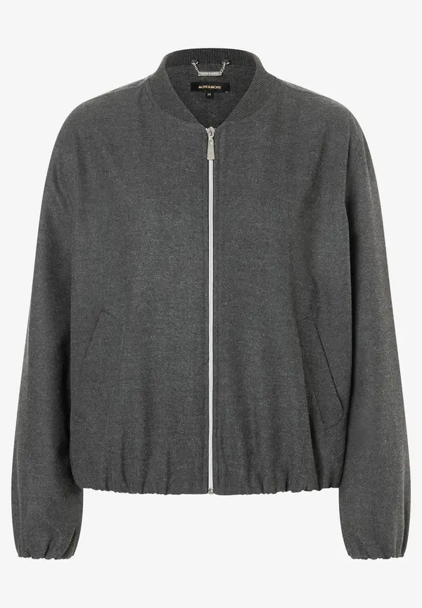 More & More Blouson, flanellgrau, Herbst-Kollektion Schlussverkauf