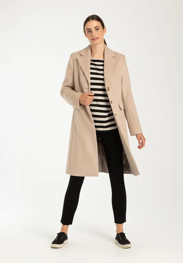 More & More Blazermantel, beige, Herbst-Kollektion Fabrikverkauf