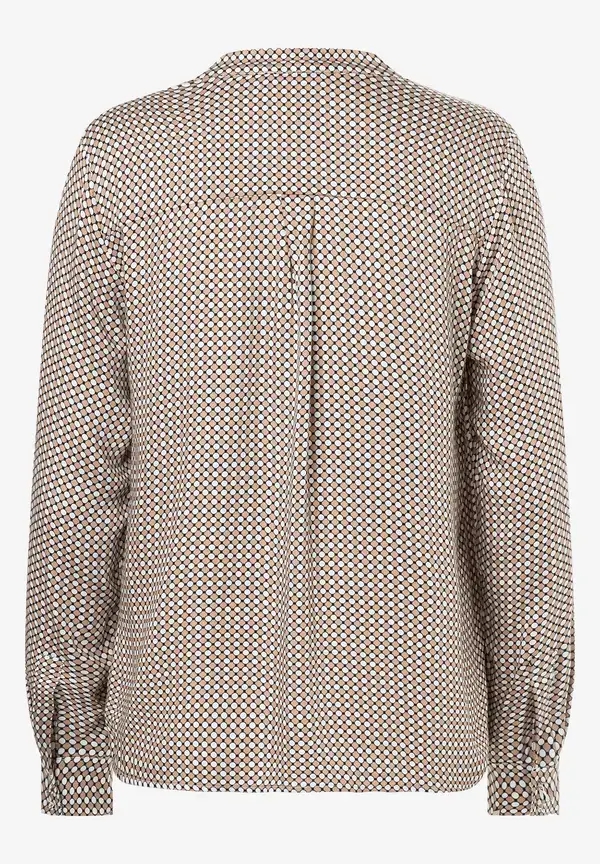 More & More Viskosebluse, Minimal-Print, Herbst-Kollektion Versandkostenfrei