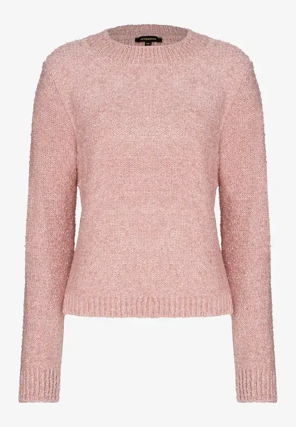 More & More Bouclé-Pullover, rose flush, Herbst-Kollektion Begrenztes Angebot