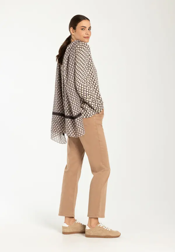More & More sportive Hose, beige macchiato, Herbst-Kollektion Exklusivangebot