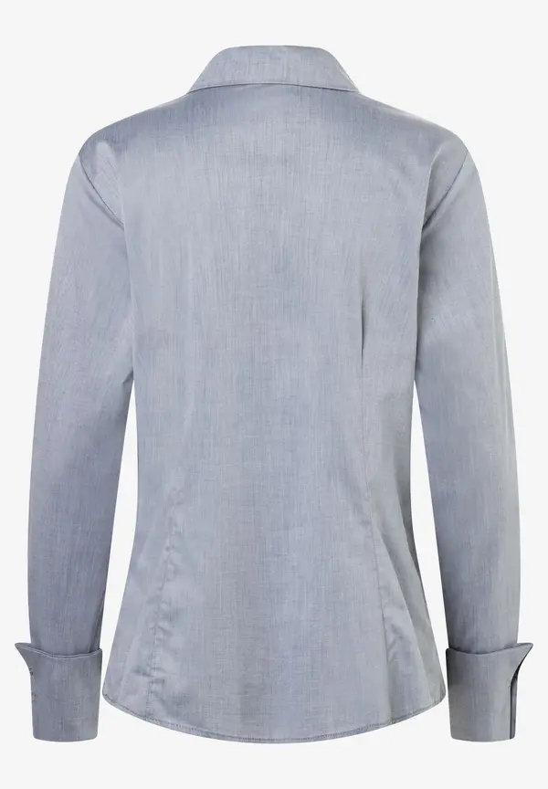 More & More Hemdbluse, grau melange, Herbst-Kollektion Preisnachlass