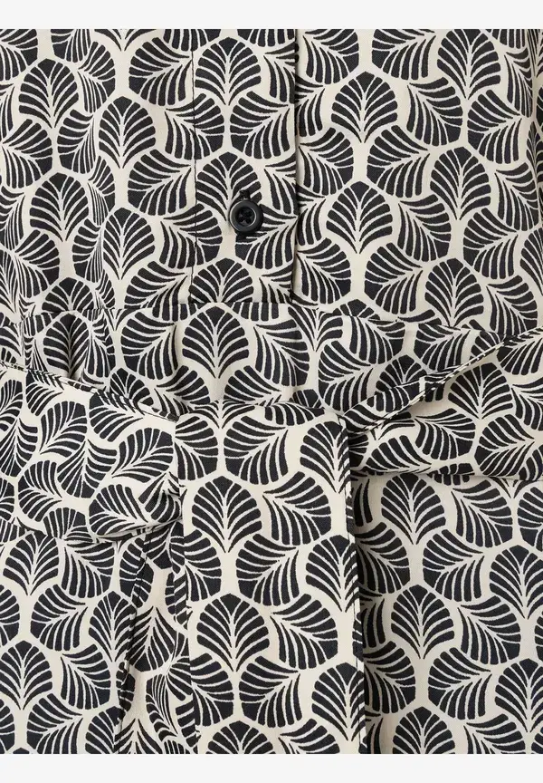 More & More Printkleid, beige/schwarz, Herbst-Kollektion Cyber Monday