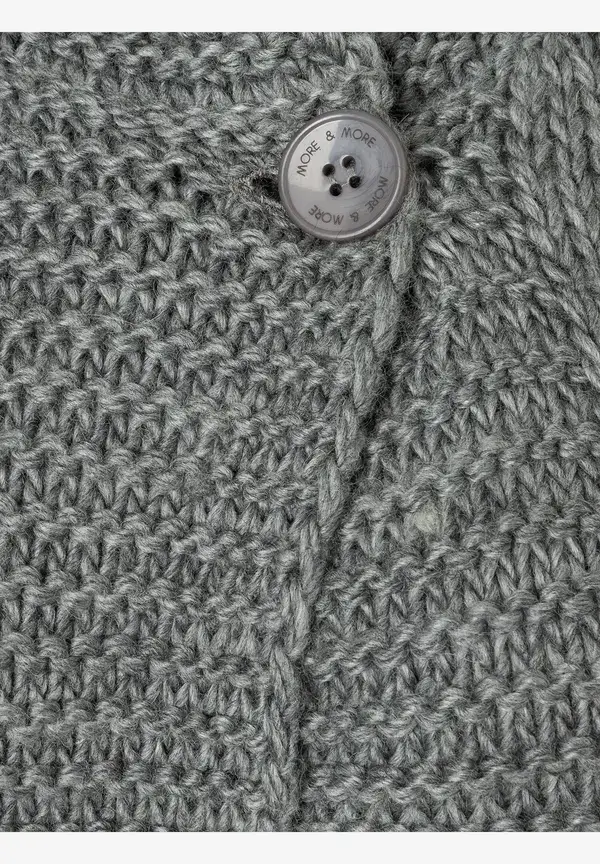 More & More Cardigan, grau, Herbst-Kollektion Weihnachtsangebot