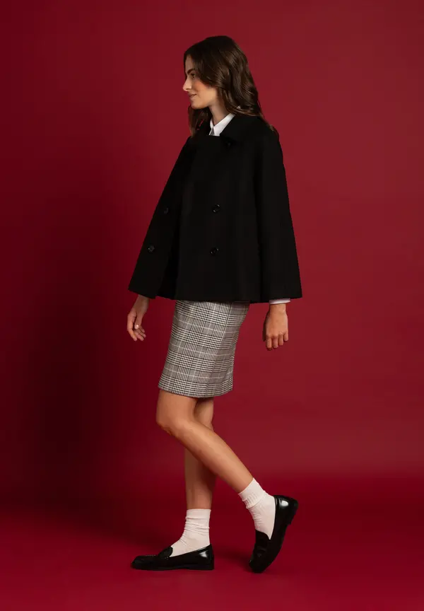 More & More Jacke, A-Shape, schwarz, Herbst-Kollektion Osterangebot