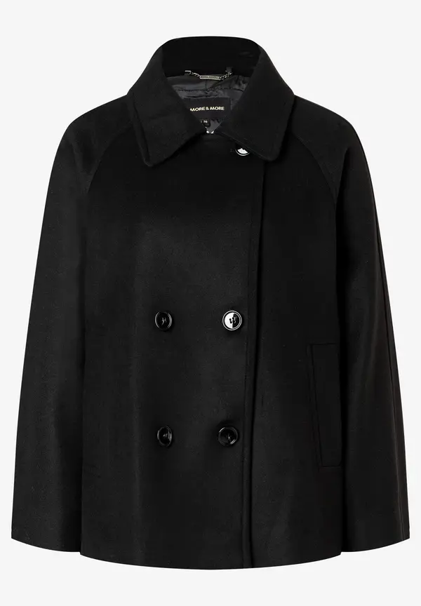 More & More Jacke, A-Shape, schwarz, Herbst-Kollektion Osterangebot