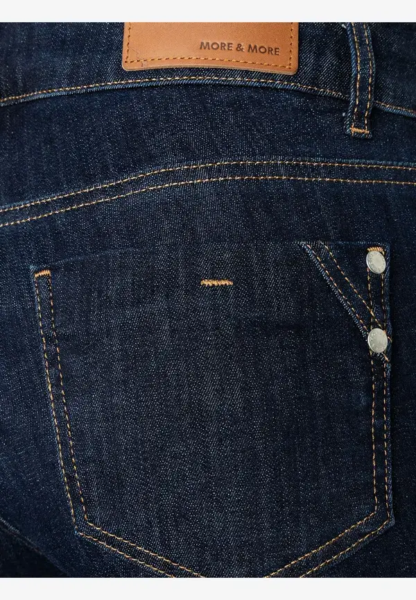 More & More schmale Jeans, HAZEL, dark blue denim Valentinstagsangebot