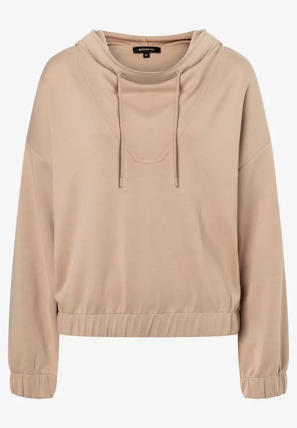 More & More Kapuzensweatshirt, beige macchiato, Herbst-Kollektion Jubiläumsangebot