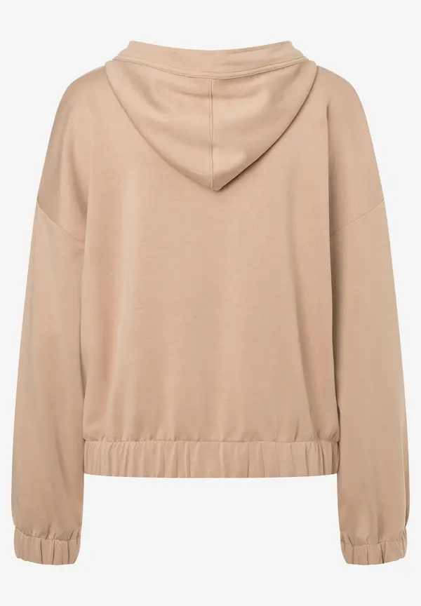 More & More Kapuzensweatshirt, beige macchiato, Herbst-Kollektion Jubiläumsangebot