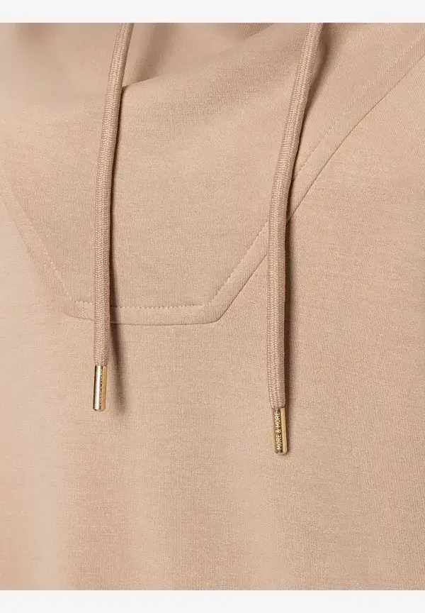 More & More Kapuzensweatshirt, beige macchiato, Herbst-Kollektion Jubiläumsangebot