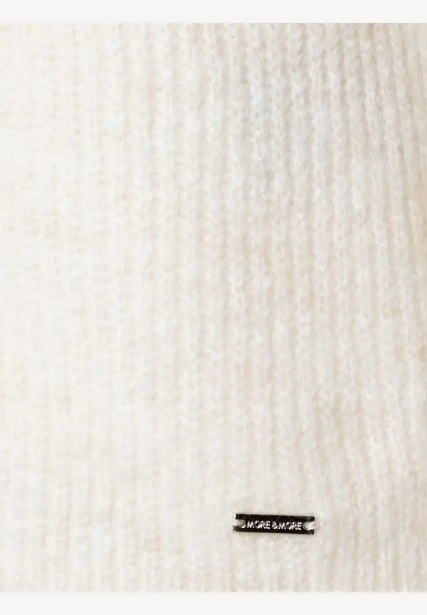 More & More V-Neck Pullover, ecru, Herbst-Kollektion Online Outlet