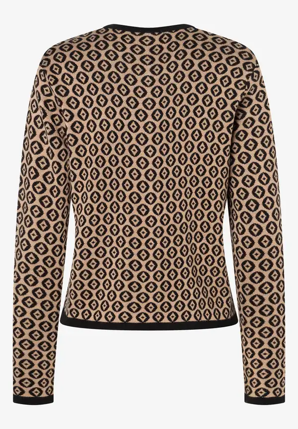 More & More Cardigan mit Jacquardmuster, Herbst-Kollektion Große Rabatte