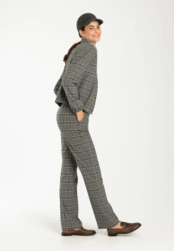More & More Blouson, kariert, Herbst-Kollektion Saisonale Angebote