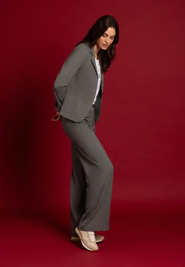 More & More Blazer, grau melange, Herbst-Kollektion Sonderangebote