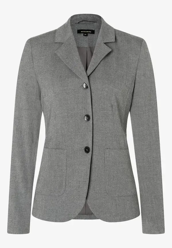More & More Blazer, grau melange, Herbst-Kollektion Sonderangebote