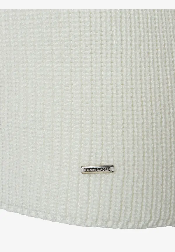 More & More Rippstrick-Pullover, ecru, Herbst-Kollektion Riesige Ersparnisse