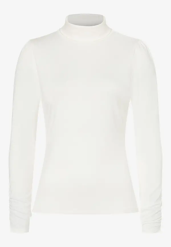 More & More Rollkragenshirt, ecru, Herbst-Kollektion Tiefpreis