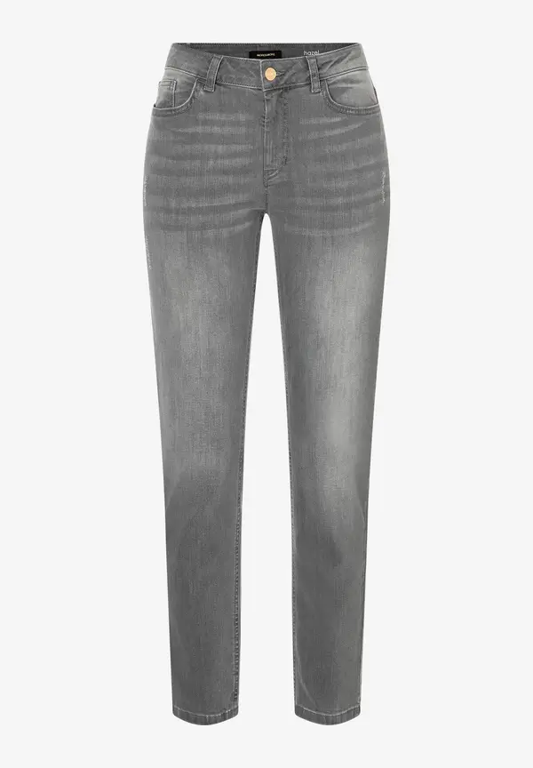 More & More schmale Jeans, HAZEL, grey denim, Herbst-Kollektion Super Sparpreis