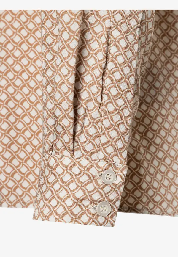 More & More Viskosebluse, Minimal-Print, Herbst-Kollektion Wochenangebot
