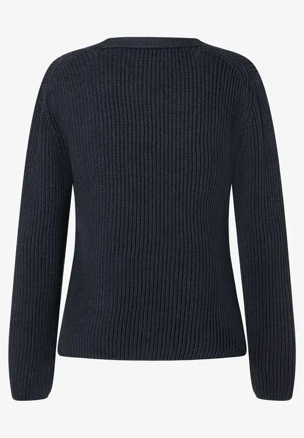 More & More Cardigan, Rippe, marine Outlet