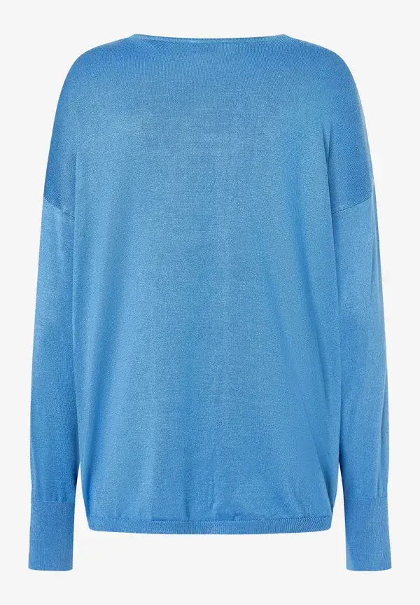 More & More Pullover, soft azur blue, Herbst-Kollektion Limitierter Zeitrabatt