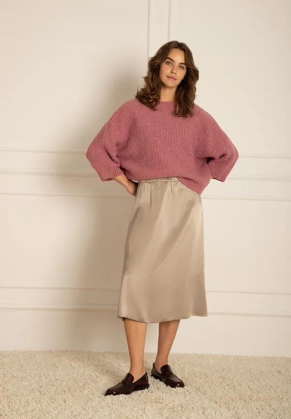 More & More Pullover, wild rose, Herbst-Kollektion Flash Sale