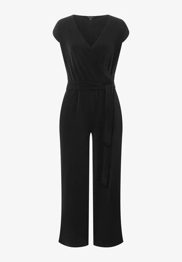 More & More Jersey-Jumpsuit, schwarz, Sommer-Kollektion Exklusivangebot