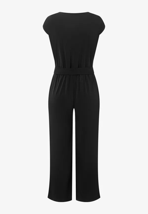 More & More Jersey-Jumpsuit, schwarz, Sommer-Kollektion Exklusivangebot