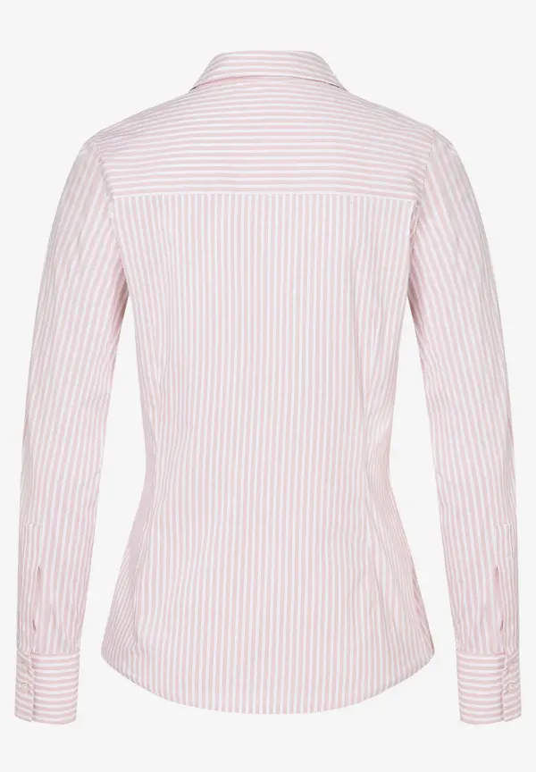 More & More Hemdbluse mit Streifen, rosa/weiß, Frühjahrs-Kollektion Online Outlet