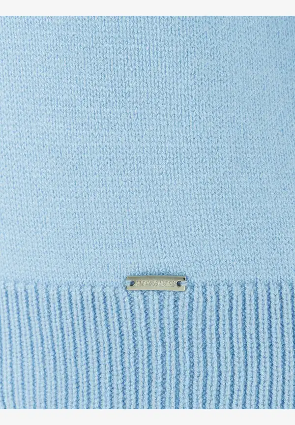 More & More V-Neck Pullover, hellblau, Frühjahres-Kollektion Große Rabatte