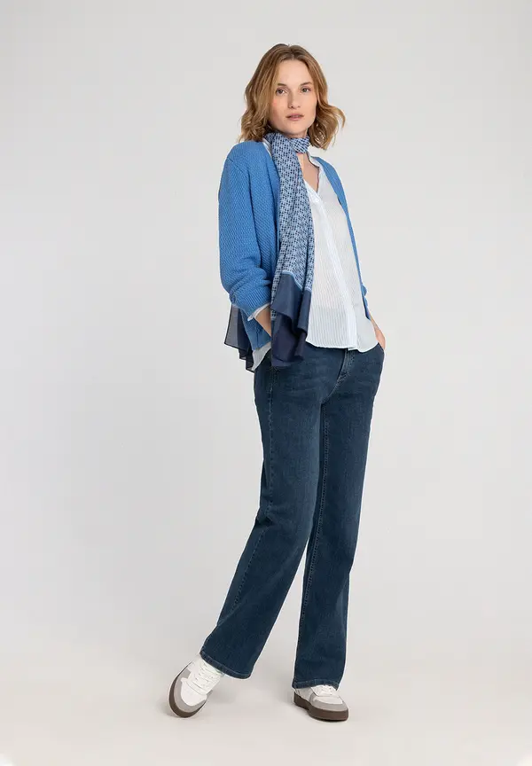 More & More offener Cardigan, blau, Frühjahrs-Kollektion Kauf eins, bekomm eins gratis