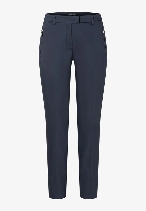More & More gepflegte Stretchhose, marine Begrenzte Freigabe