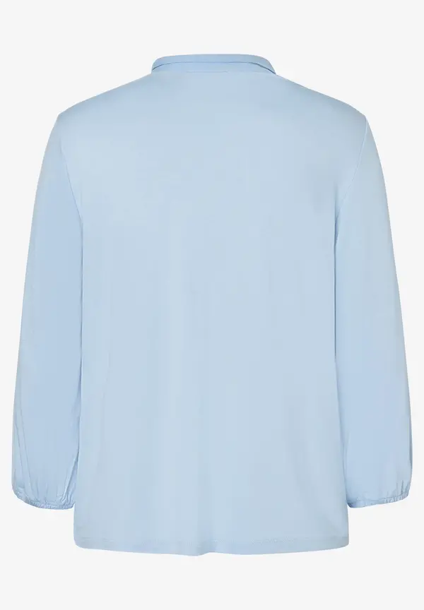 More & More Blusenshirt, 3/4 Arm, hellblau, Frühjahrs-Kollektion Zeitbegrenzte Promotion