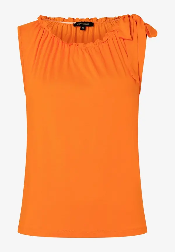 More & More Top, fresh orange, Sommer-Kollektion Clearance-Verkauf