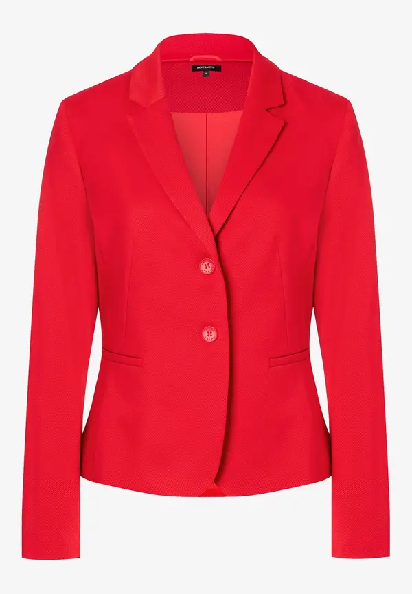 More & More Blazer mit feiner Struktur, rot, Frühjahrs-Kollektion Speichern exportieren