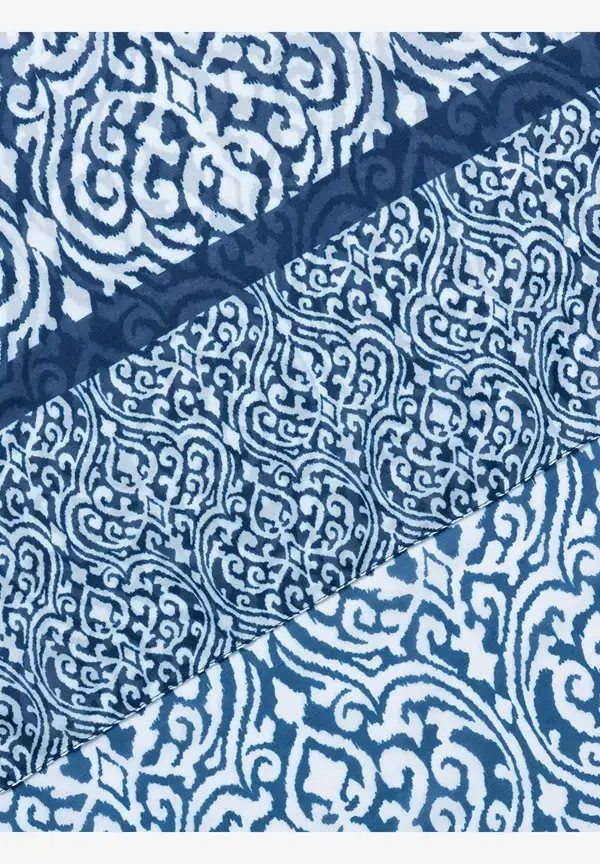 More & More Schal mit Ornament-Print, Frühjahrs-Kollektion 50% Rabatt für begrenzte Zeit