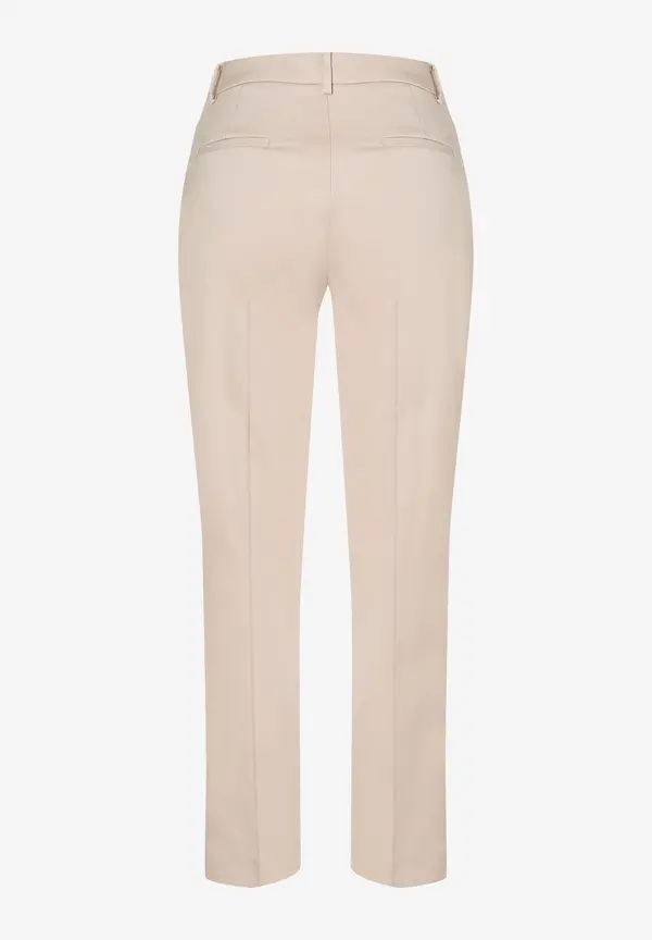 More & More Anzughose mit feiner Struktur, beige, Frühjahrs-Kollektion 2025